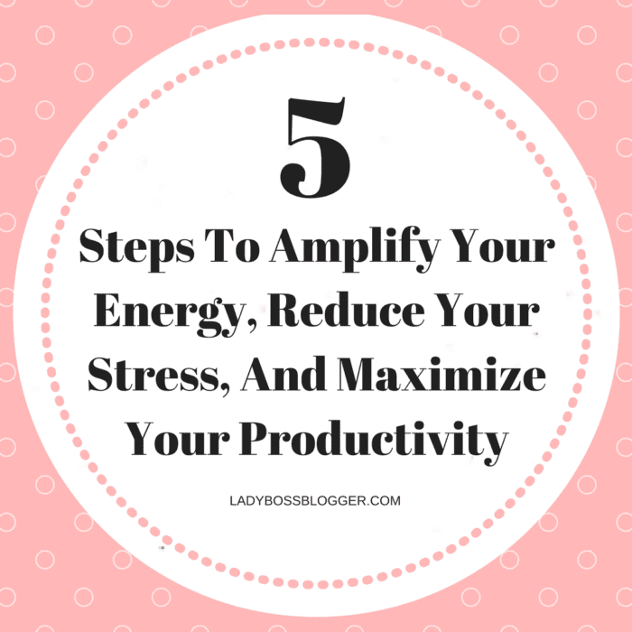 Amplify your energy